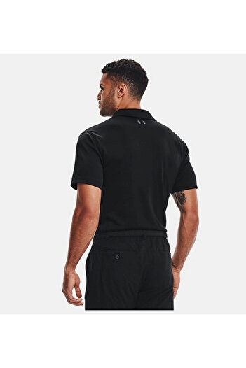 Under Armour Ανδρικό μπλουζάκι με λαιμόκοψη Tech Polo Black 1290140-001