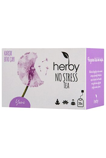 Herby No Stress Tea 20pcs Mixed Herbal Tea 30 G