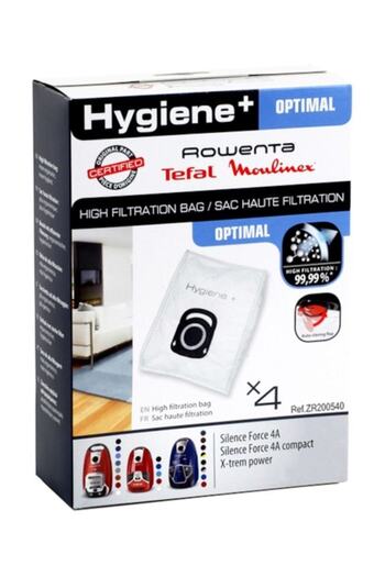 Rowenta Silence Force Ro6477 4a Toz Torbası Zr200540 Uyumlu