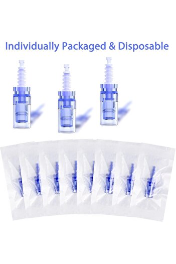 COOYA 25pcs Dr.PenUltima A6 12 Pins Cartridges 0.25mm,Device Removal of Acne,Scars & Obesity