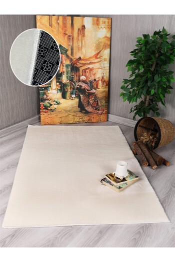 Myevilla My Evilla Modern Dekoratif Kaymaz Taban Simirna Halı Yolluk