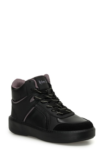 Kinetix FANE 3PR Schwarze Mädchen-Sneaker-Stiefel