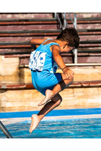Swimfoam Swim Foam Under Water Yüzmeye Yardımcı Batmaz Çocuk Mayosu