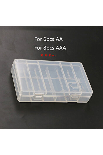 Choice 883 4/6/8/10 Grid Aa Aaa Plastic Battery Holder Case Organizer Container Batteries Storage Box Holde