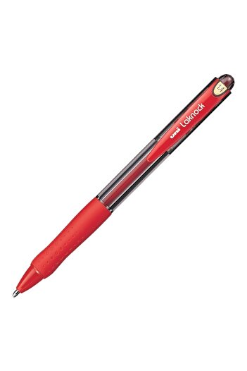 UNİ-BALL UNIBALL LAKNOCK BROAD ( 1.4 ) MECHANICAL BALL POINT PEN RED (3 PIECES)