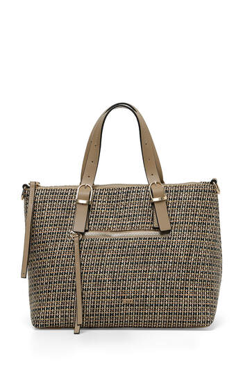 Butigo Ktn 4fx Black Pu Garni Women's Handbag - Kl