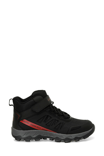 Kinetix Boy's Black Outdoor Boots - SUPLA HI F 4PR