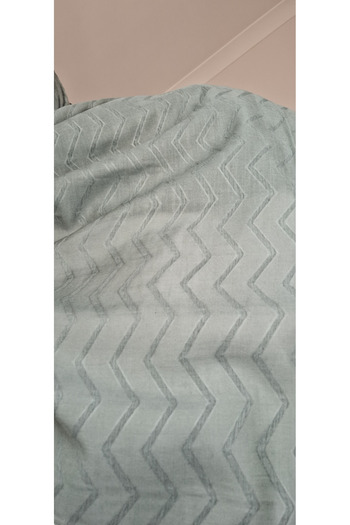 Lavena scarfs Zigzag Pattern Shawl - Khaki