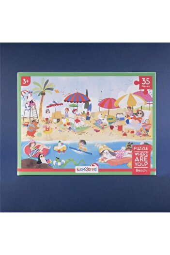 kidmosfer Where Are You / Neredesin / Plaj Puzzle (YAPBOZ) / 35 Parça 3 Yaş