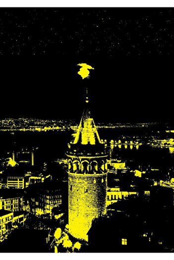 Art Puzzle Heidi Toy Art Puzzle Galata Tower 1000 Pieces Neon 5241