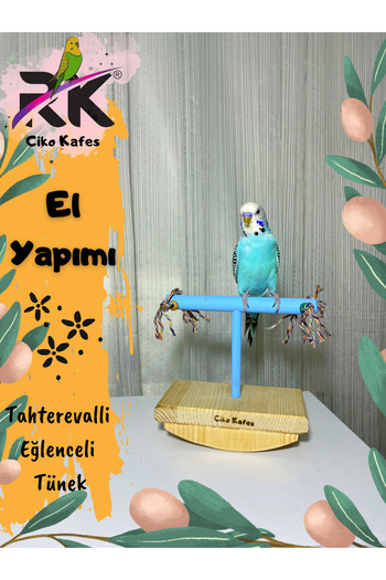 Ciko Kafes Fun and Bird Swing Perch - Seesaw
