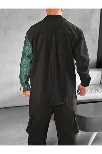 COCOPELLI Bohemian Velvet Seasonal Linen Shirt
