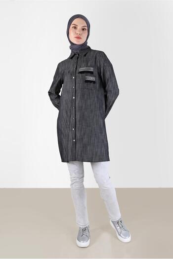 Alvina TASSEL DETAILED BUTTONED TUNIC 42446