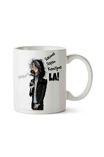 Adell Behzat Ç - Nonsense Slingshot Conversation Cup, Mug with Lettering