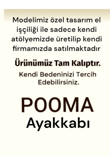 POOMA shoes genuine leather