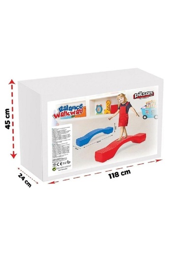 PİLSAN Balance Walking Handle Red