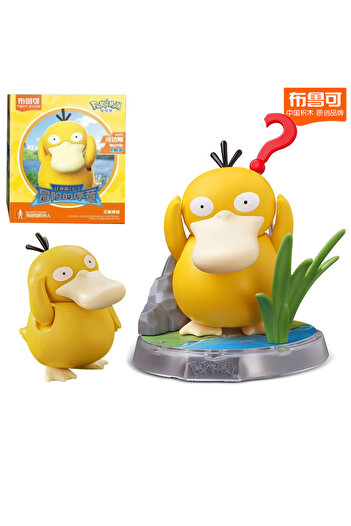 Choice5 Psyduck BLOKEES Original POKEMON Building Blocks Pikachu Charmander Psyduck Sprigatito Eevee Lucario