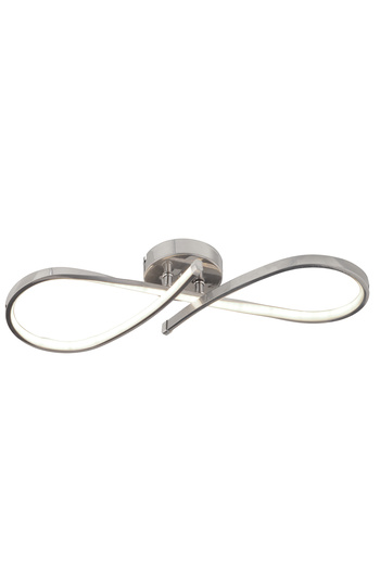 Apliqa Plafonieara Led HubRom, VETTO Crom 3843-01-CH 52x11 cm 38 W / Lumina Calda,Rece,Neutra 0