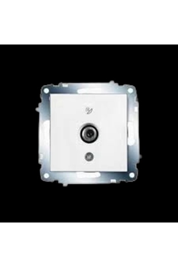 VİKO Viko Cream Karre - مقبس تلفزيون مع موصل Meridian F