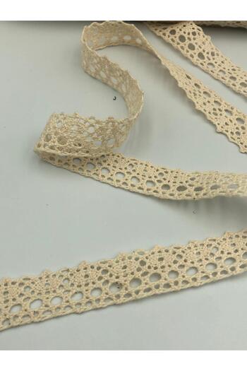 DUCK HOBY 5 Meters Cotton Lace Ribbon 1.7 cm Kopanaki Guipure