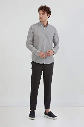 Fulla Moda Waffle Fabric Tie Waist Jogger Pants
