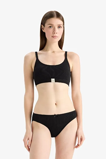 DeFacto 3'lü Basic Brief Külot-fall In Love D6406ax25sp