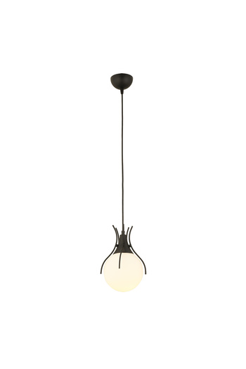 Apliqa Chandelier HubRom, TERRA 3759-01-BL 20x80 cm 1xE27-60W Black