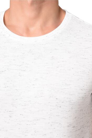 Adams Ανδρικό μπλουζάκι από 100% βαμβάκι Karmelange Basic Comfortable Collared