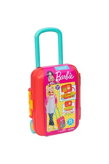 DEDE Orjinal Barbie Taşıma Bavullu Mutfak Seti Evcilik Oyuncakları Role Play Oyuncağı