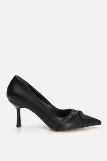 Yaya by Hotiç Black Women's Heeled Shoes