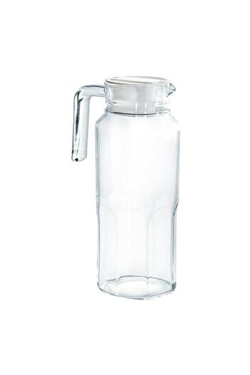 Generic Luminarc Tuff Durable Fridge Glass Jug with Lid Clear 1.3 Liter V0487