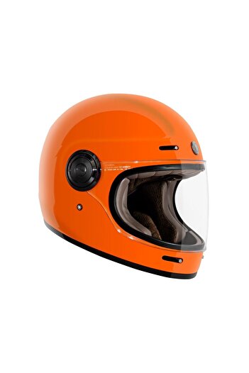 TORC T-1 Kapalı Motosiklet Kaskı Oranj