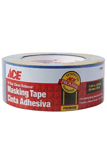 ACE General Purpose Mask Tape (4.77 cm x 49.9 m, Clear)