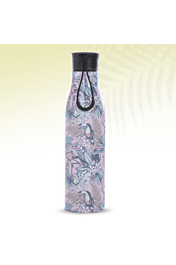 Eazy Kids Steel Water Bottle, 760ml Floral