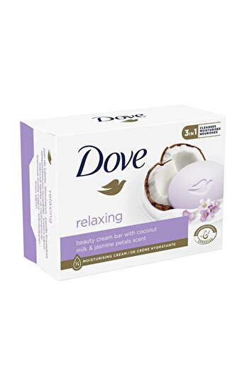 Dove Sapun crema, Dove, Relaxing, with Coconut Milk & Jasmine, 90 g