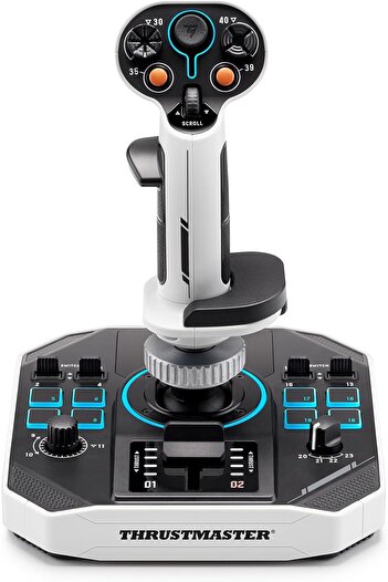 Thrustmaster عصا التحكم Sol-R1 للطيران مزودة بـ 44 زرًا وتقنية تأثير هول لمحاكاة الفضاء بدقة
