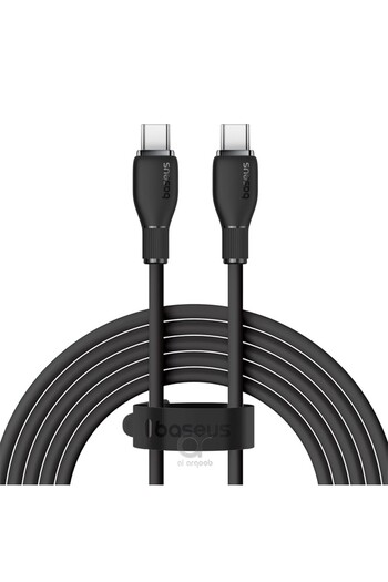 Baseus Baseus Pudding Series Fast Charging Cable Type-C to Type-C 100W 1.2M - Black
