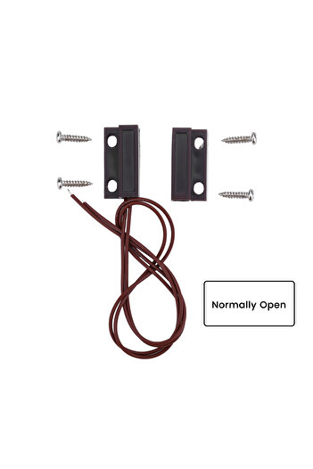 Choice1 Normally Open MC-38A Wired Door Window Sensor Detector Magnetic Switch Normally Closed or Normally O