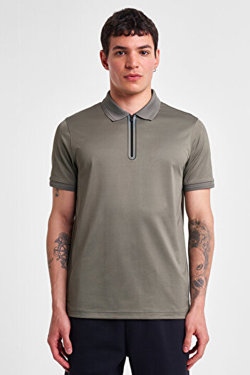 Lescon Men's Short Sleeve Polo Neck T-Shirt 25Y-1123