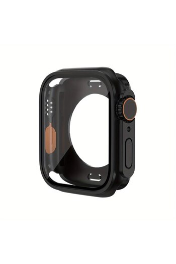 Choice Series 654 SE 44MM black Change To Ultra Full Protector Case for Apple Watch 45 46 44mm Tempered Gla