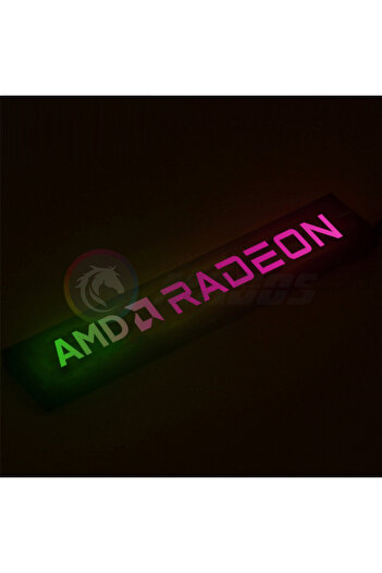 Choice1 AMD RADEON Graphics Card Side Panel RGB RTX AMD GeForce GPU Modify 5V 3Pin ARGB AURA SYNC PC Case DI