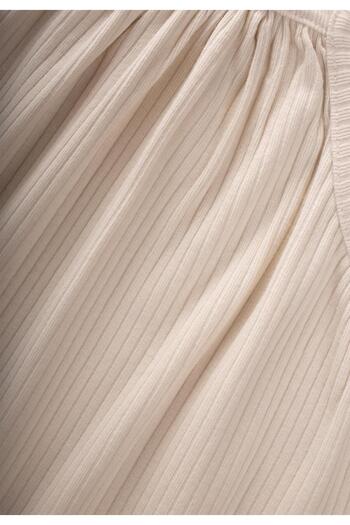 Cigit Strap Dress 1-7 Years a Beige