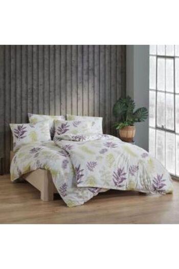 Homelux Bed Linen Set for Two People Judith, 100% Cotton Ranforce, Green