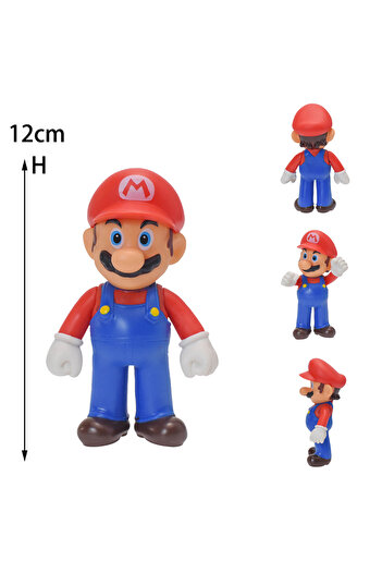 Choice3 Mario 4-12CM Mario Luigi Figure Toy Boo Goomba Yoshi Toad Koopa Troopa Action Model Dolls Red Pink Y