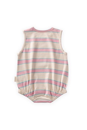 Cigit Body cu dungi 0-3 ani Pudra Blue Stripes