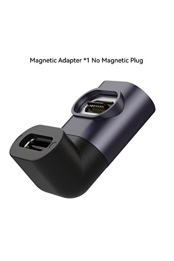 Choice U Adapter Only 240W Magnetic Right Angle USB C Male to USB C Female Adapter 90 Degree PD3.0 Fast Cha