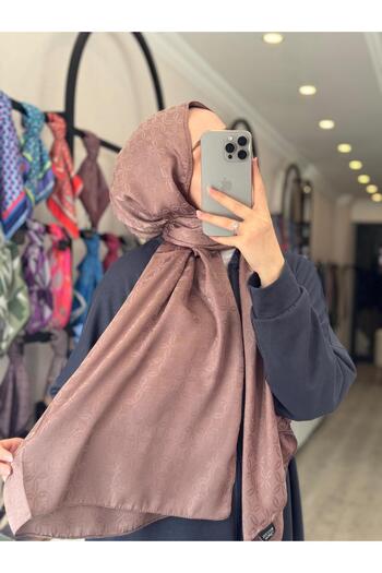 MONOOR Ring Pattern Jacquard Shawl