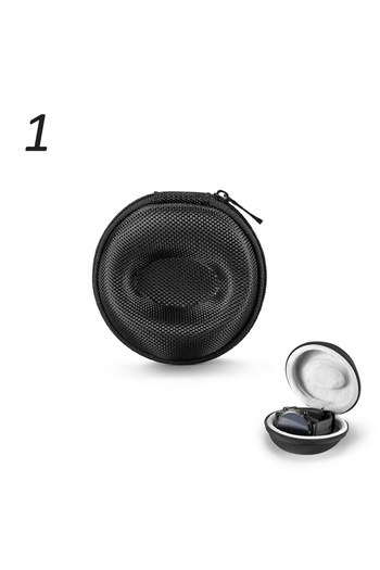 Choice1 Black Watch Travel Case Portable Storage Box Single Watch Shock Impact-resistant For Wristwatches Sm