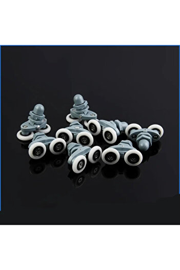 OEM Shower door roller, ABS/Aluminum, 23 mm, Grey/White