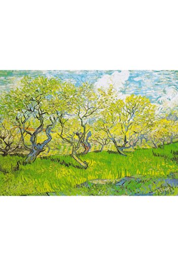 Enjoy Puzzle 1000 piese - Vincent Van Gogh: Orchard in Blossom